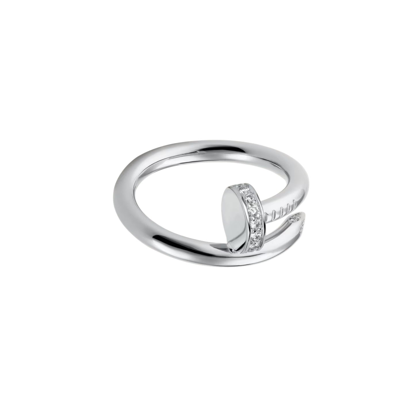 [Leaves]CLOU 2.6MM DIAMOND RING