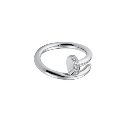 [Leaves]CLOU 2.6MM DIAMOND RING