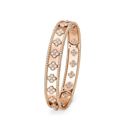 [Leaves]KALEIDOSCOPE RADIANCE WIDE BANGLE BRACELET