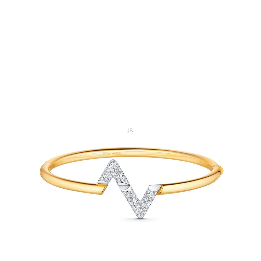 [Leaves]VOLTE UPSITE DOWN GOLD DIAMOND BRACELET