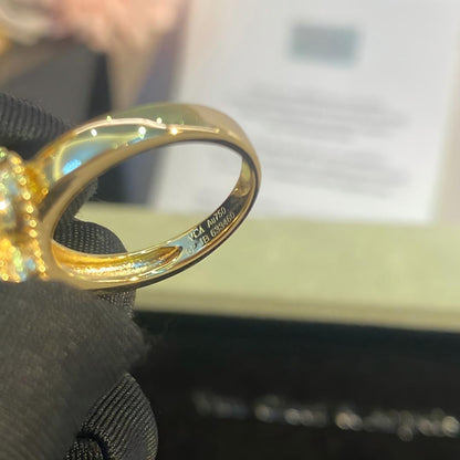 [Leaves]NEW CLOVER PINK ENAMEL RINGS