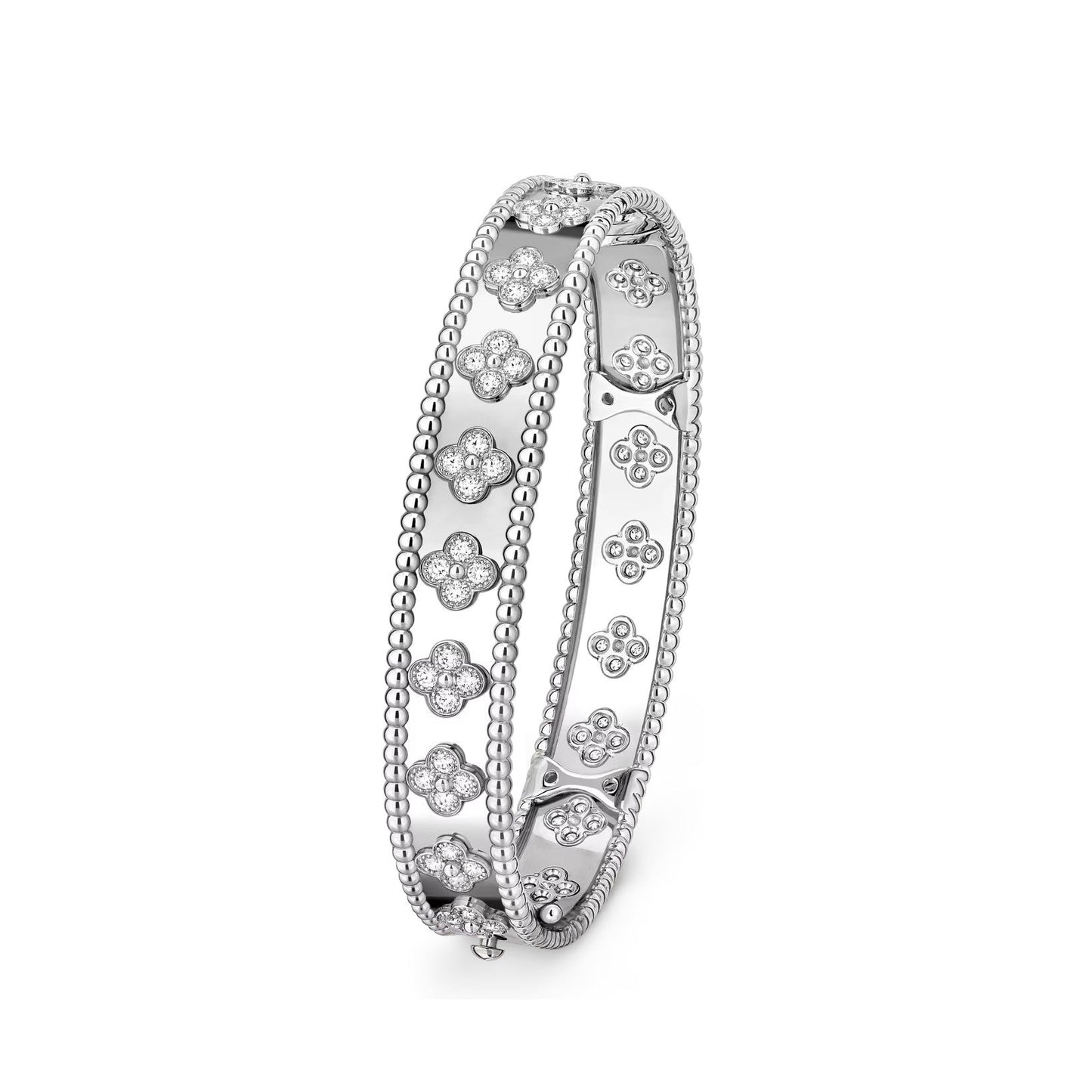 [Leaves]KALEIDOSCOPE RADIANCE WIDE BANGLE BRACELET