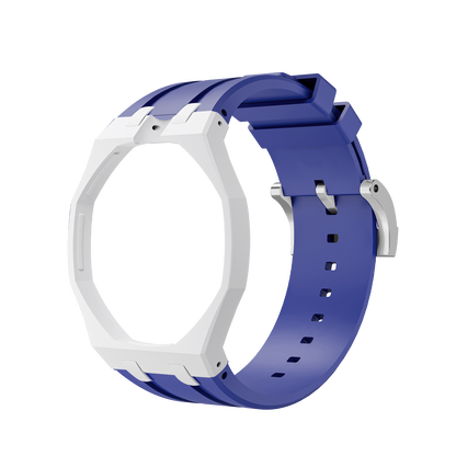 [Leaves]Royal Oak Pop Exclusive Bioceramic Case & Silicone Strap Mix Color