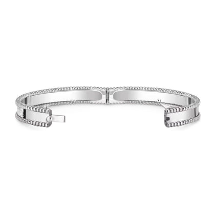 [Leaves]SIGNATURE DUAL-BEADED BANGLE