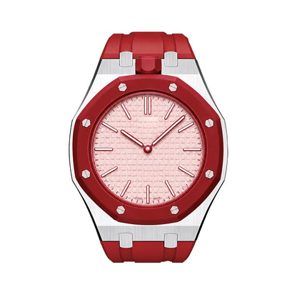 [Leaves]ROYAL OAK POP EXCLUSIVE STEEL CASE & SILICONE STRAP
