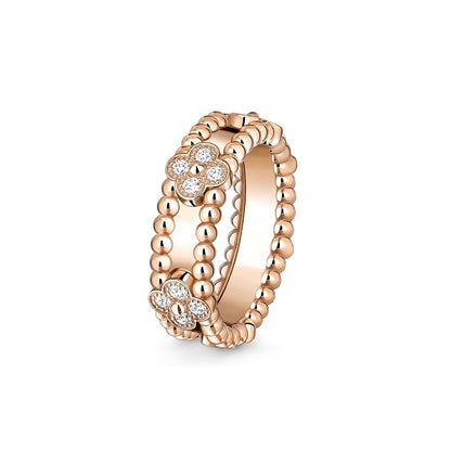 [Leaves]SLIM KALEIDOSCOPE RADIANCE RING