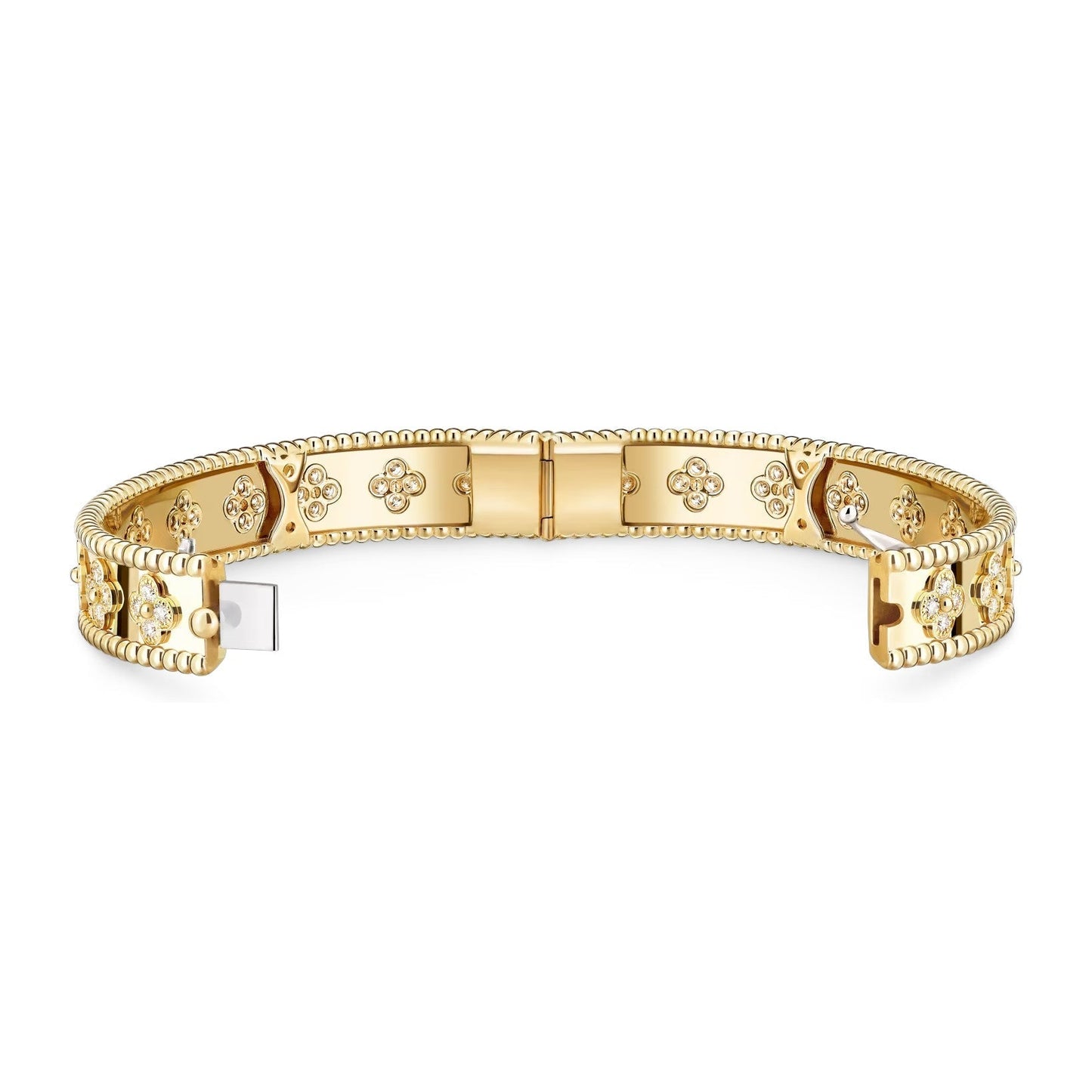 [Leaves]KALEIDOSCOPE RADIANCE WIDE BANGLE BRACELET