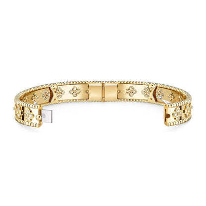 [Leaves]KALEIDOSCOPE RADIANCE WIDE BANGLE BRACELET