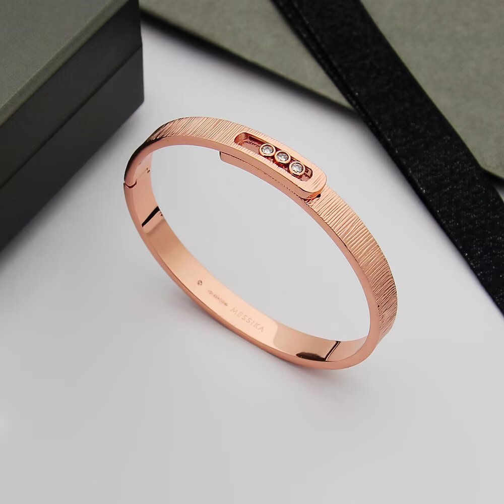 [Leaves]MOVE NOA CISELÉ BANGLE BRACELET