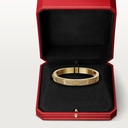 [Leaves]LOVE BRACELET 6.1MM DIAMOND-PAVED