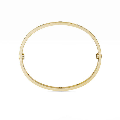 [Leaves]CLASSIC 6.1MM LOVE BANGLE - 10-DIAMOND