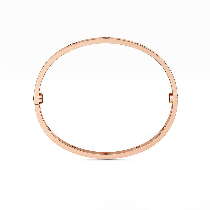 [Leaves]CLASSIC 6.1MM LOVE BANGLE - 10-DIAMOND