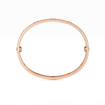 [Leaves]CLASSIC 6.1MM LOVE BANGLE - 10-DIAMOND