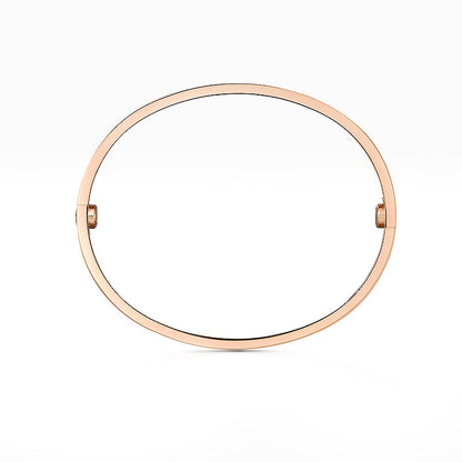 [Leaves]CLASSIC 6.1MM LOVE BANGLE - 4-DIAMOND