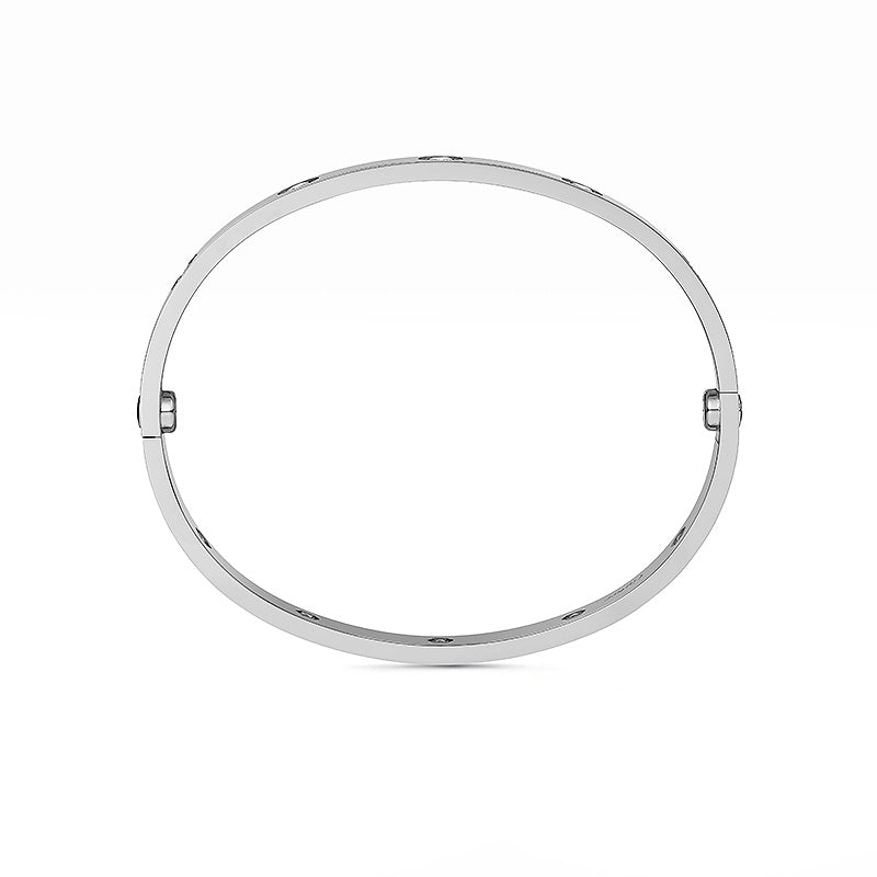 [Leaves]CLASSIC 6.1MM LOVE BANGLE - 10-DIAMOND