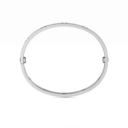 [Leaves]CLASSIC 6.1MM LOVE BANGLE - 10-DIAMOND