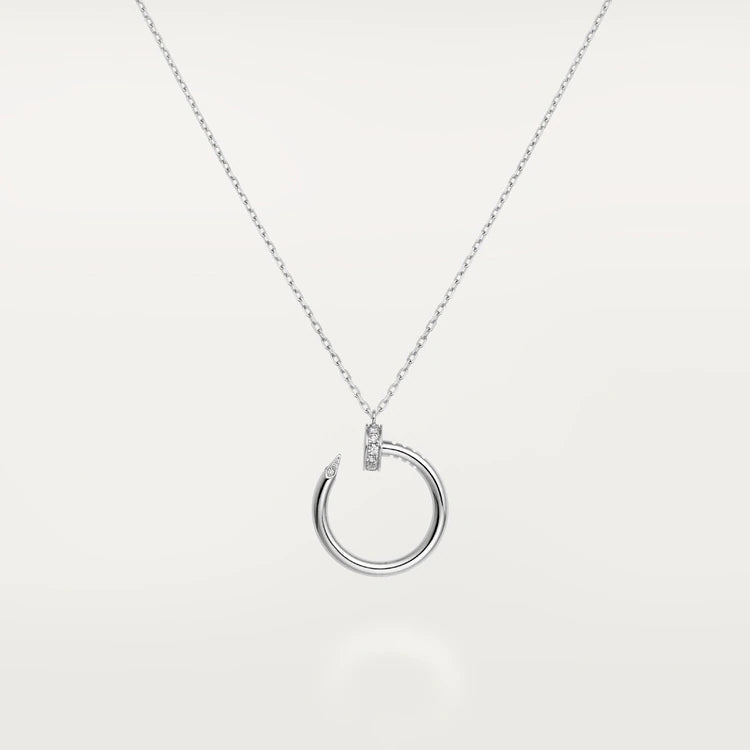 [Leaves]JUSTE NECKLACE SILVER