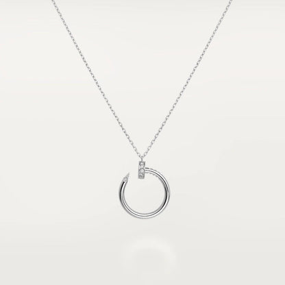 [Leaves]JUSTE NECKLACE SILVER