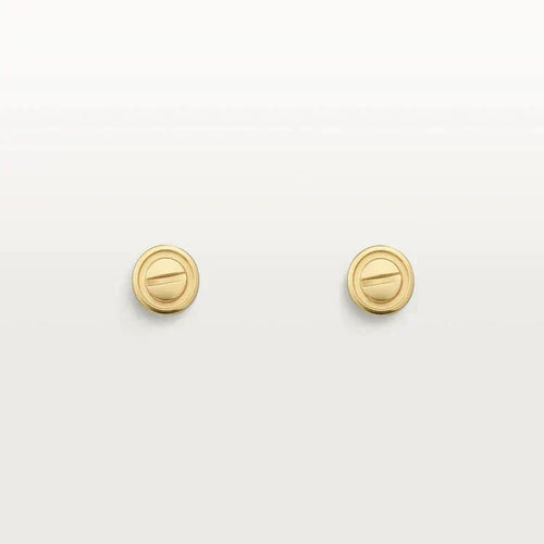 [Leaves]LOVE EARRINGS GOLD 10MM