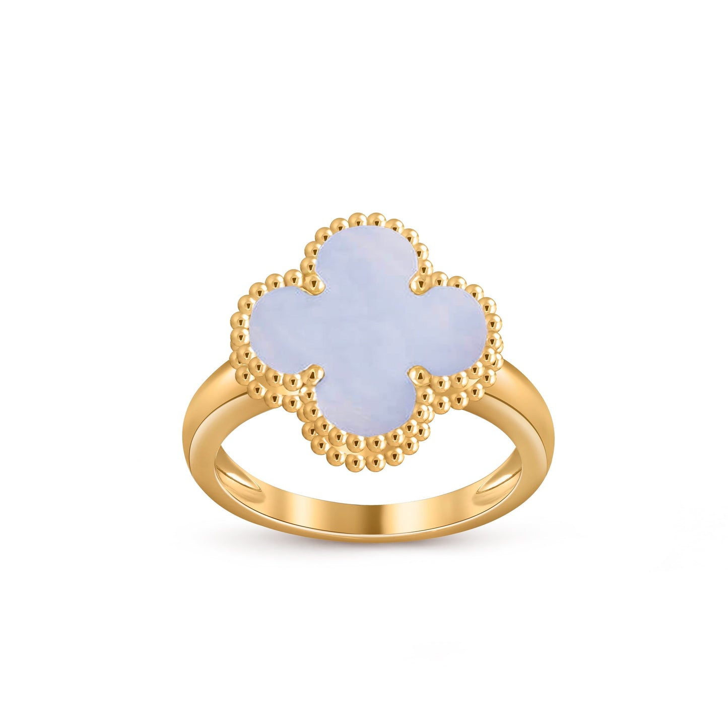 [Leaves]LUCKY CLOVER VINTAGE GOLD RING COLLECTION