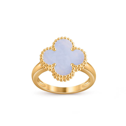 [Leaves]LUCKY CLOVER VINTAGE GOLD RING COLLECTION