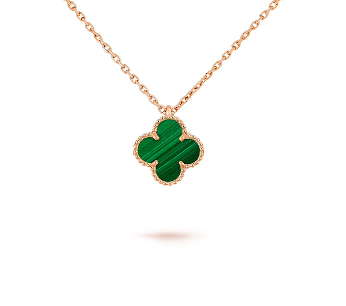 [Leaves]9.5MM MINI CLOVER PENDANT NECKLACE COLLECTION