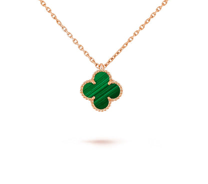 [Leaves]9.5MM MINI CLOVER PENDANT NECKLACE COLLECTION
