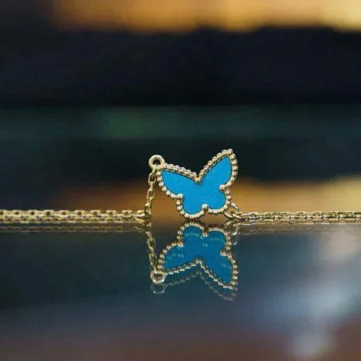 [Leaves]BUTTERFLY TURQUOISE BUTTERFLY BRACELET