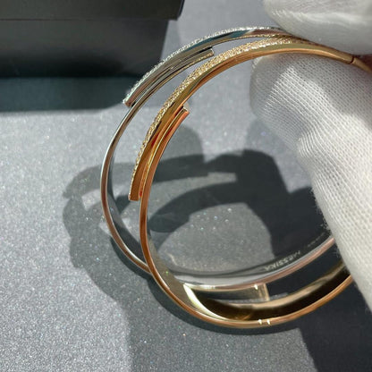 [Leaves]MOVE NOA PAVÉ DIAMOND BANGLE BRACELET