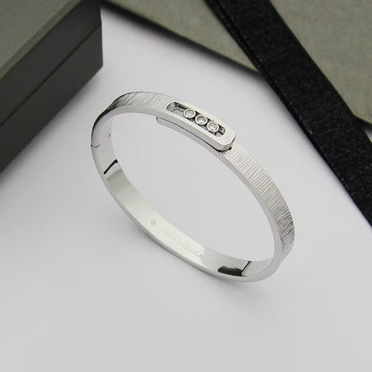 [Leaves]MOVE NOA CISELÉ BANGLE BRACELET