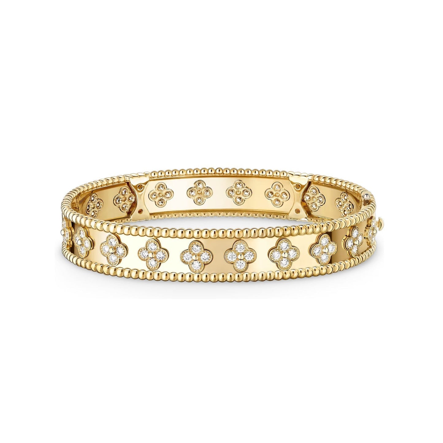 [Leaves]KALEIDOSCOPE RADIANCE WIDE BANGLE BRACELET
