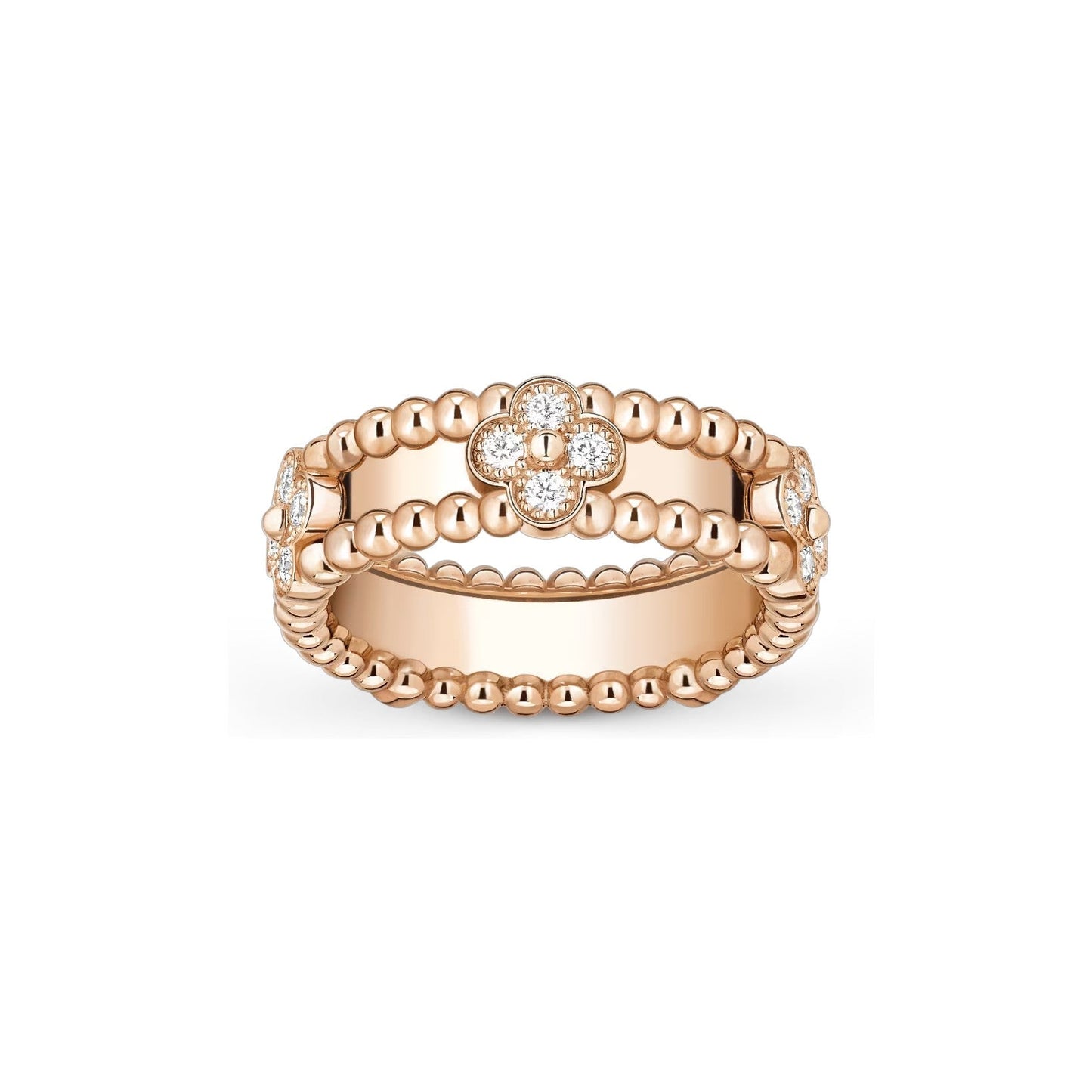 [Leaves]SLIM KALEIDOSCOPE RADIANCE RING