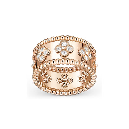 [Leaves]KALEIDOSCOPE RADIANCE WIDE BAND RING