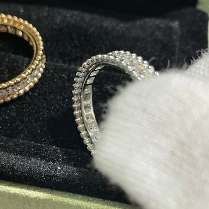 [Leaves]PERLEE DIAMOND SILVER RING
