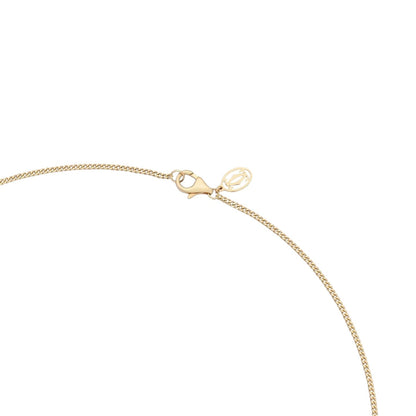 [Leaves]TRI-COLOR SQUARE RING NECKLACE