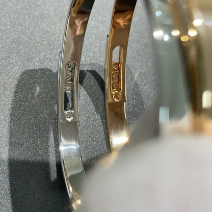 [Leaves]MOVE NOA PAVÉ DIAMOND BANGLE BRACELET