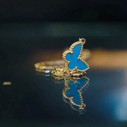 [Leaves]BUTTERFLY TURQUOISE BUTTERFLY BRACELET