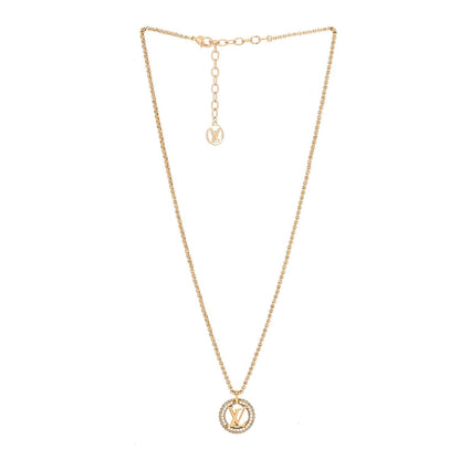 [Leaves]BY NIGHT DIAMOND PAVED NECKLACE