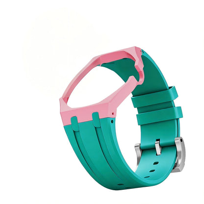 [Leaves]Royal Oak Pop Exclusive Bioceramic Case & Silicone Strap Mix Color