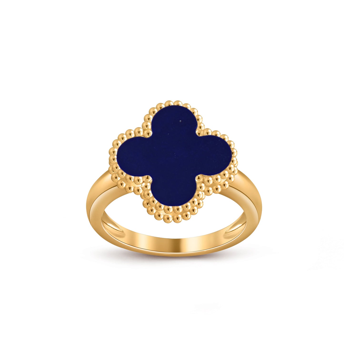 [Leaves]LUCKY CLOVER VINTAGE GOLD RING COLLECTION