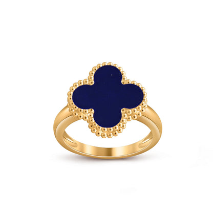 [Leaves]LUCKY CLOVER VINTAGE GOLD RING COLLECTION