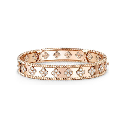 [Leaves]KALEIDOSCOPE RADIANCE WIDE BANGLE BRACELET