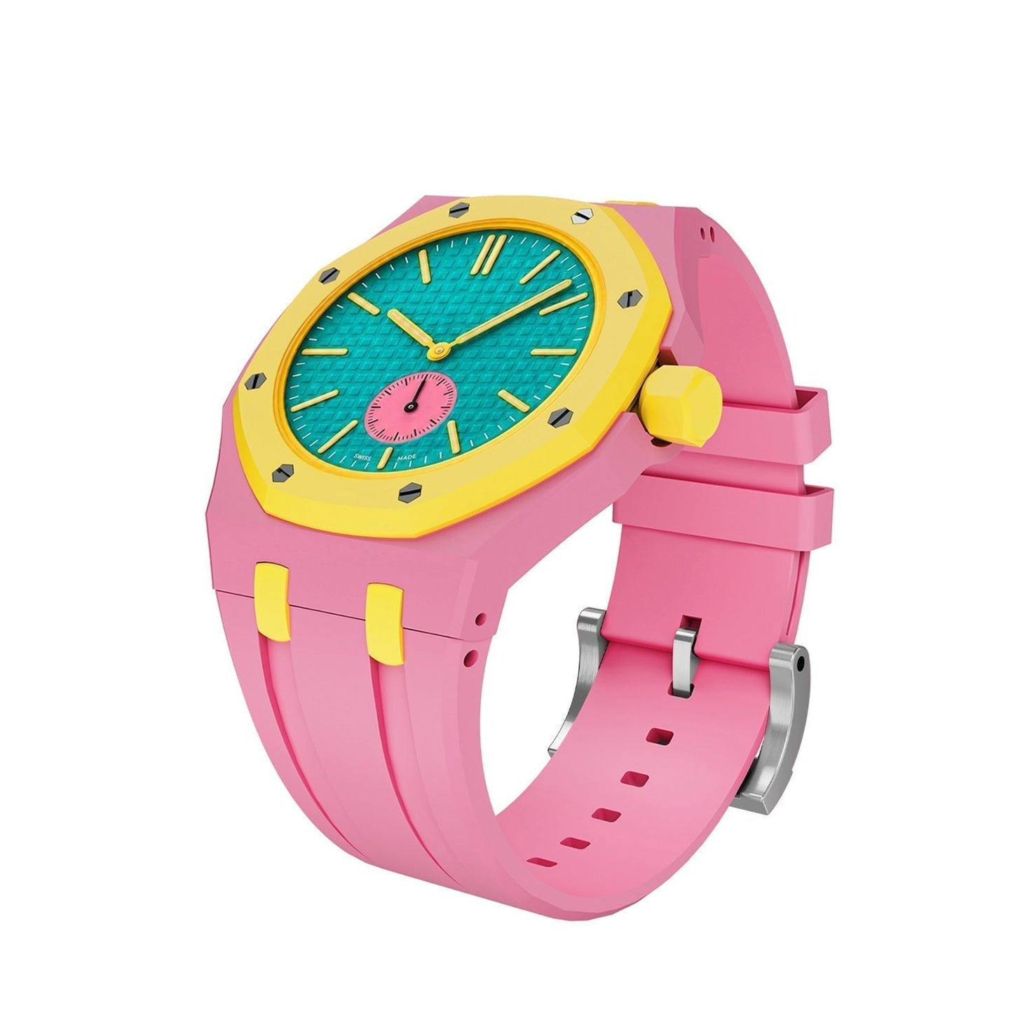 [Leaves]ROYAL OAK POP EXCLUSIVE BIOCERAMIC CASE & SILICONE STRAP