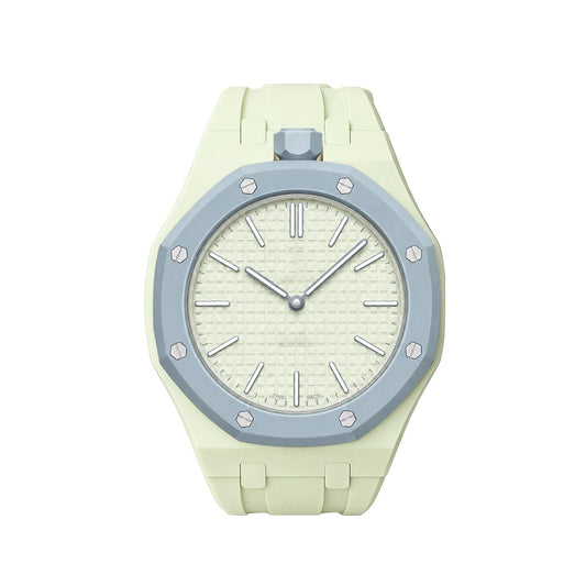 [Leaves]OAK POP EXCLUSIVE CREAMY YELLOW SILICONE STRAP