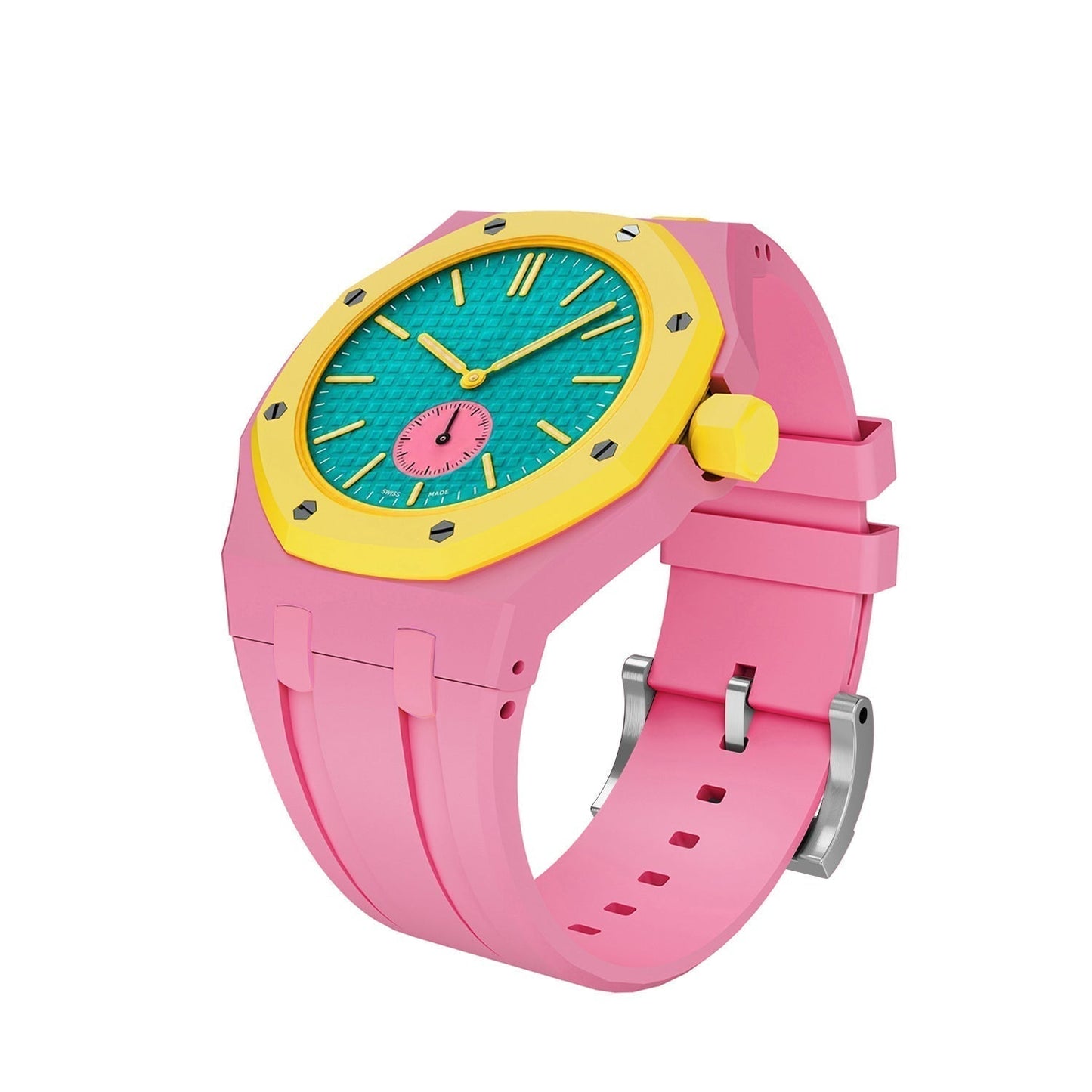 [Leaves]ROYAL OAK POP EXCLUSIVE BIOCERAMIC CASE & SILICONE STRAP