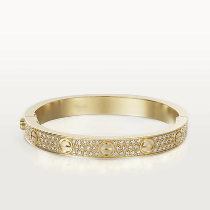 [Leaves]LOVE BRACELET 6.1MM DIAMOND-PAVED