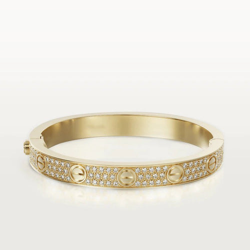 [Leaves]LOVE BRACELET 6.1MM DIAMOND-PAVED