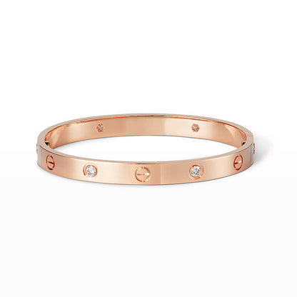 [Leaves]LOVE BRACELET 6.1MM 4 DIAMONDS