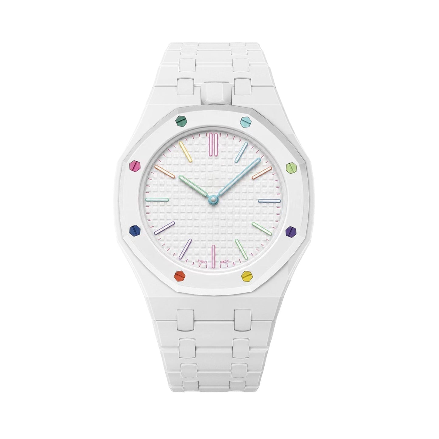 [Leaves]OAK POP EXCLUSIVE WHITE BIOCERAMIC STRAP
