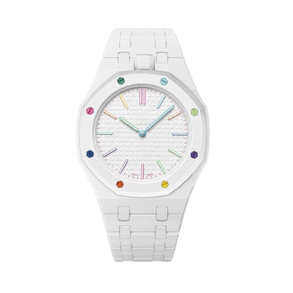 [Leaves]OAK POP EXCLUSIVE WHITE BIOCERAMIC STRAP